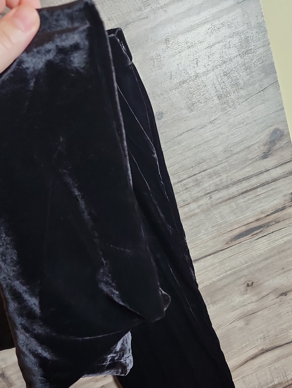 Talbots Velvet Pants In Black - Picture 8 of 10